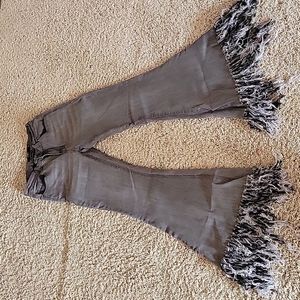 Lucky & Blessed high-rise flare